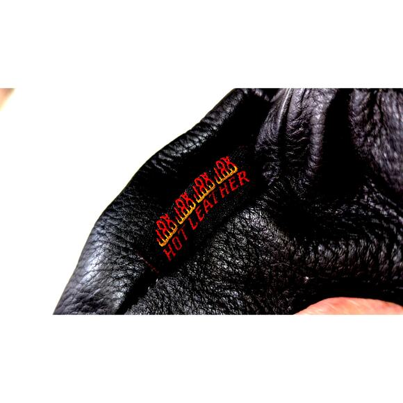 Hot leathers 100% moto jacket XXL Zip quilted liner Braided trim.Rare ClassicEUC - Picture 11 of 16